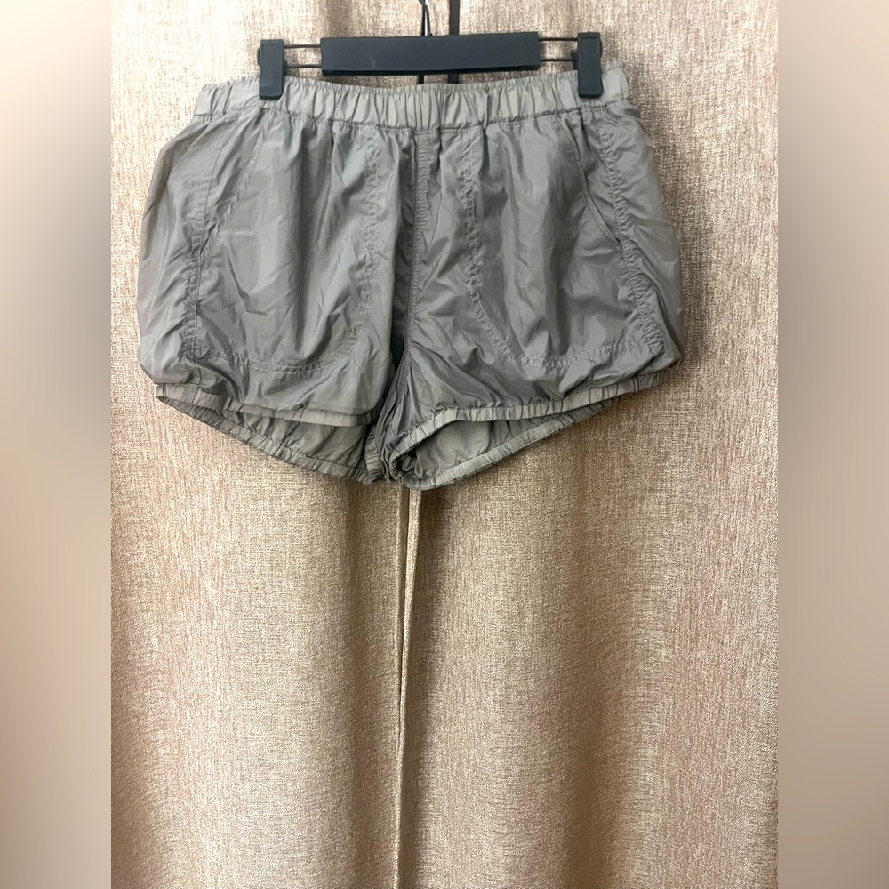 FP Movement by Free People Olive Green/Gray Athletic Shorts